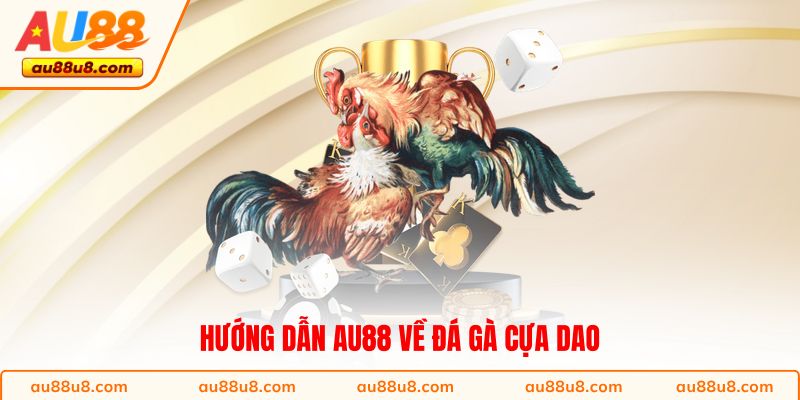 Hướng dẫn AU88 về đá gà cựa dao